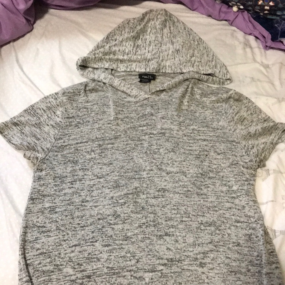 Rue 21 short sleeve with Hood